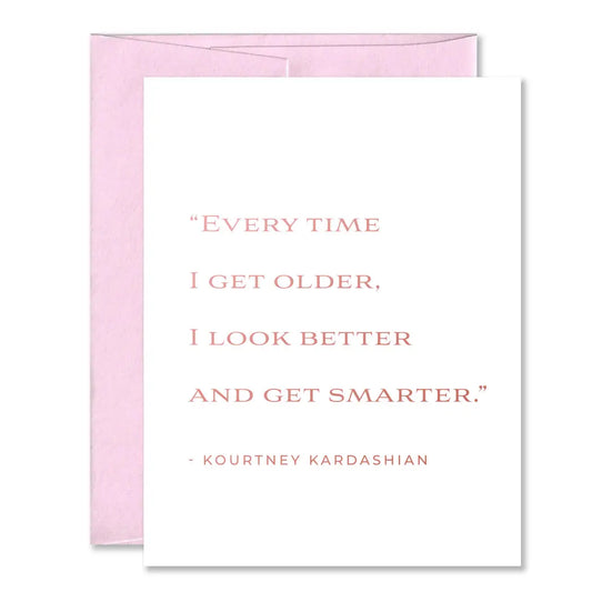 Kourtney Kardashian Birthday Card