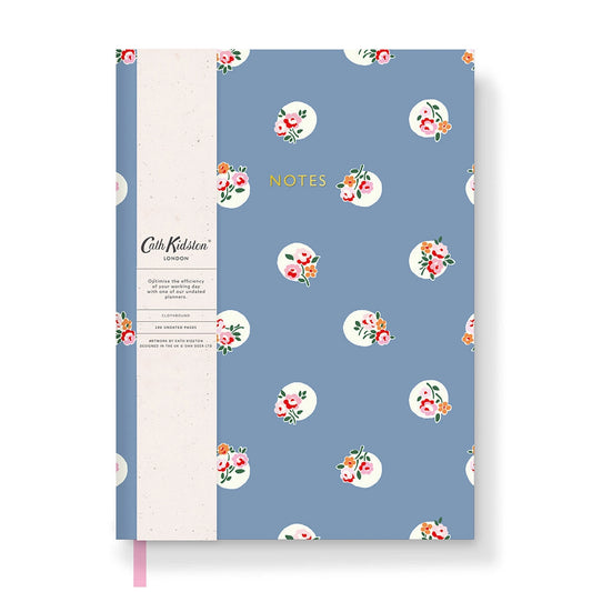 Cath Kidston Floral Spot Linen Notebook