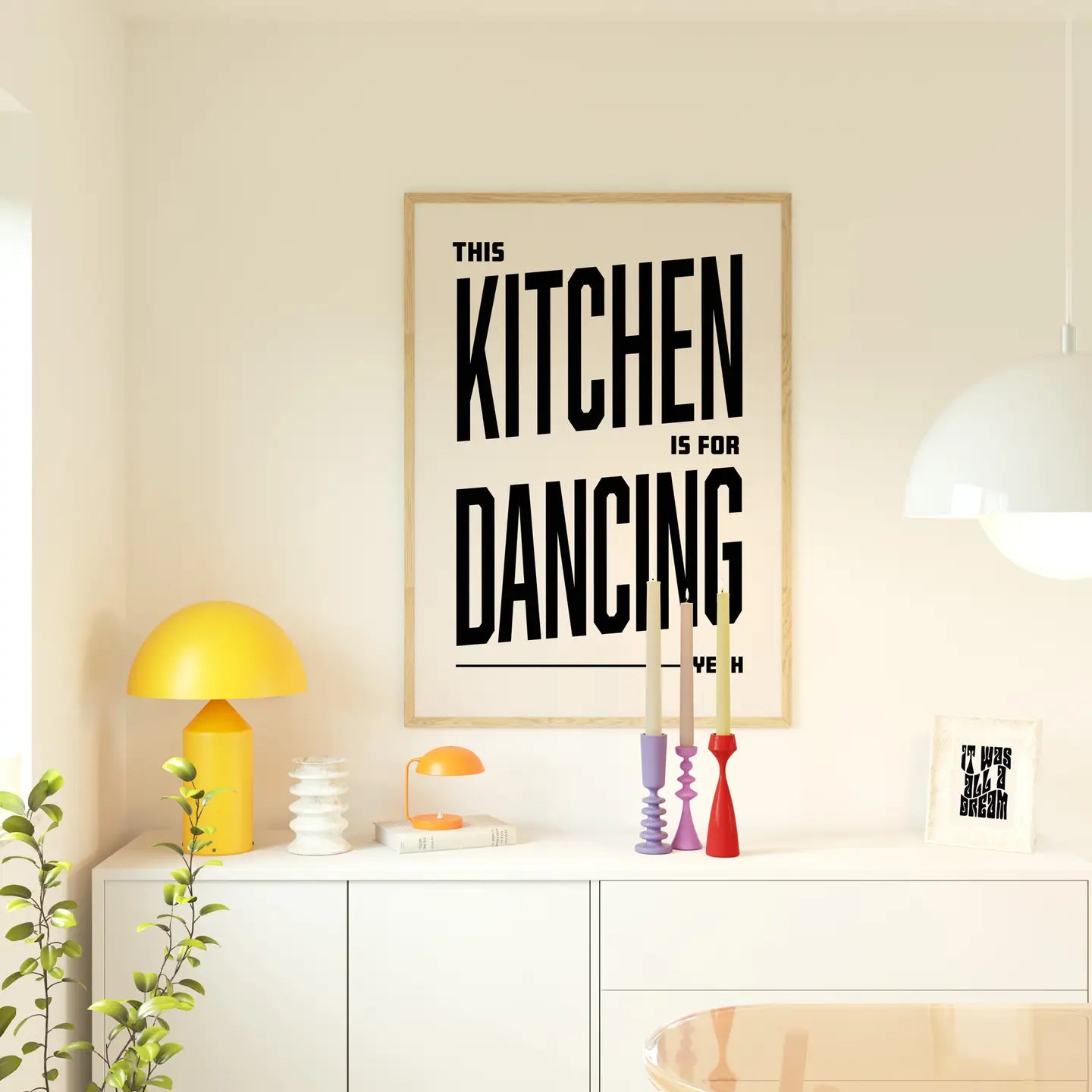 This Kitchen is for Dancing Print 8x10