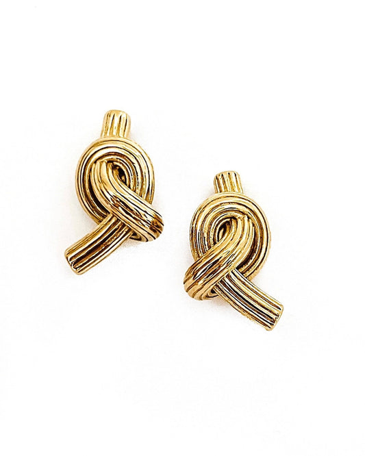 Empeni Knot Stud Earrings