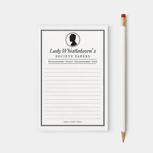 Lady Whistledown Notepad