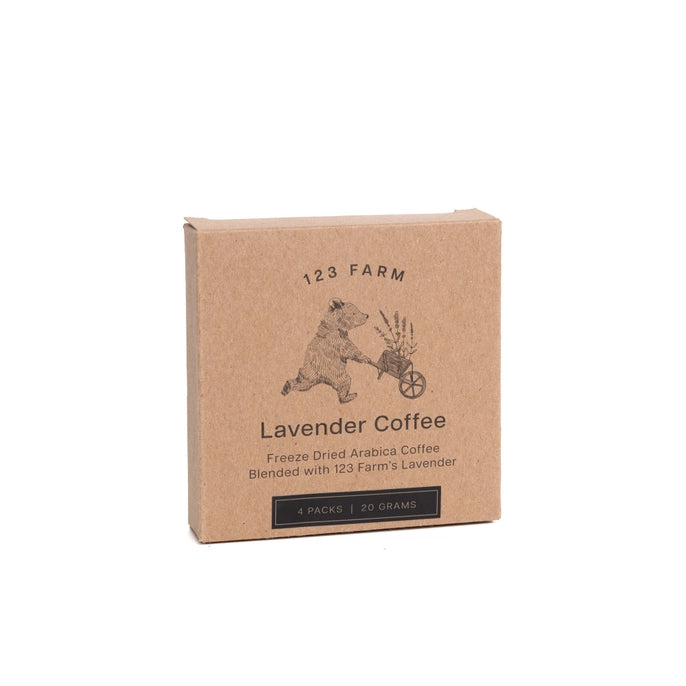 Instant Lavender Coffee 4 pack