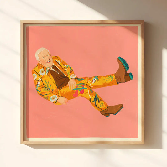 Leslie Jordan Art Print