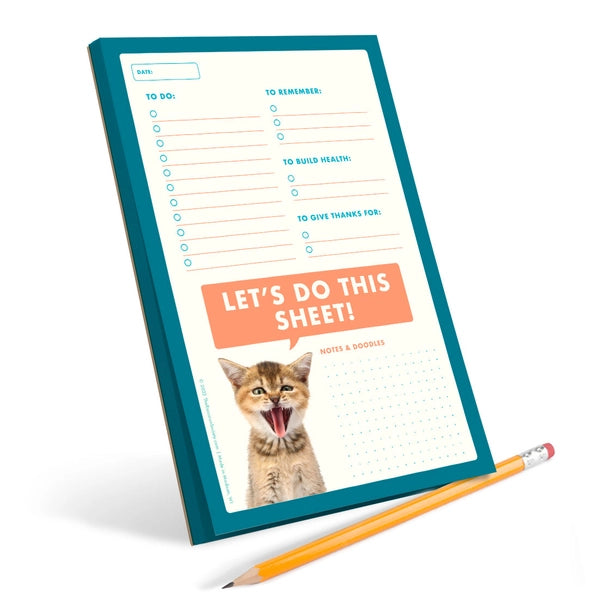 Kitten To-Do Notepad - Do This Sheet