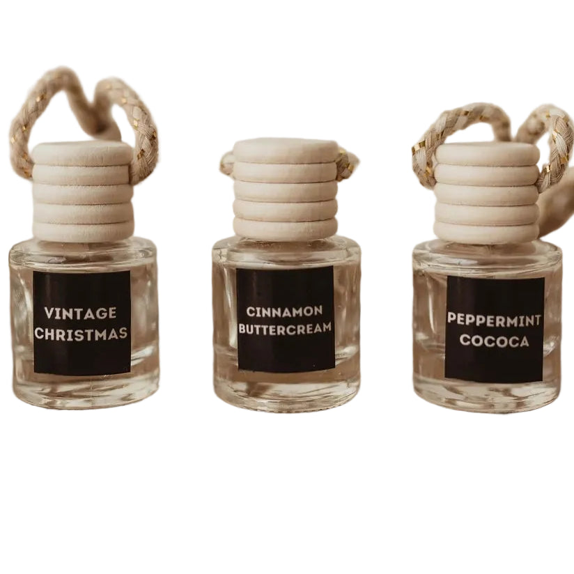 LH Candle Co- Holiday Car Jar Diffuser