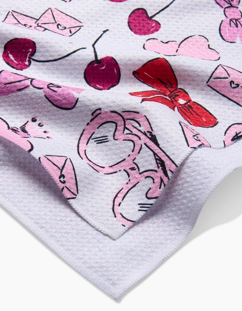 Geometry Tea Towel-Lip Smacking Good