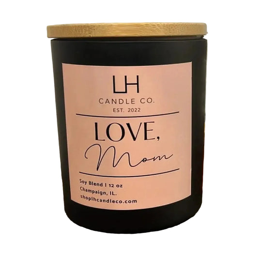 LH Candle- Love, Mom