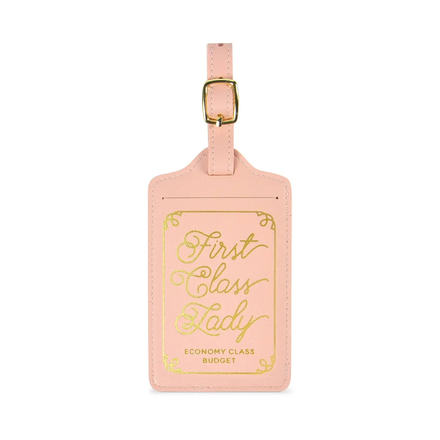 Luggage Tag-First Class Lady