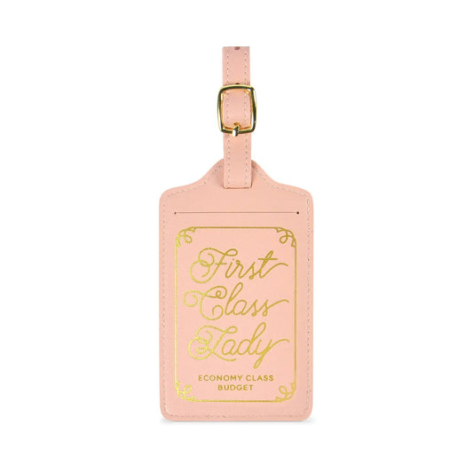 Luggage Tag-First Class Lady