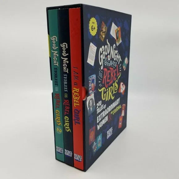 Goodnight Stories for Rebel Girls 3 Book Set