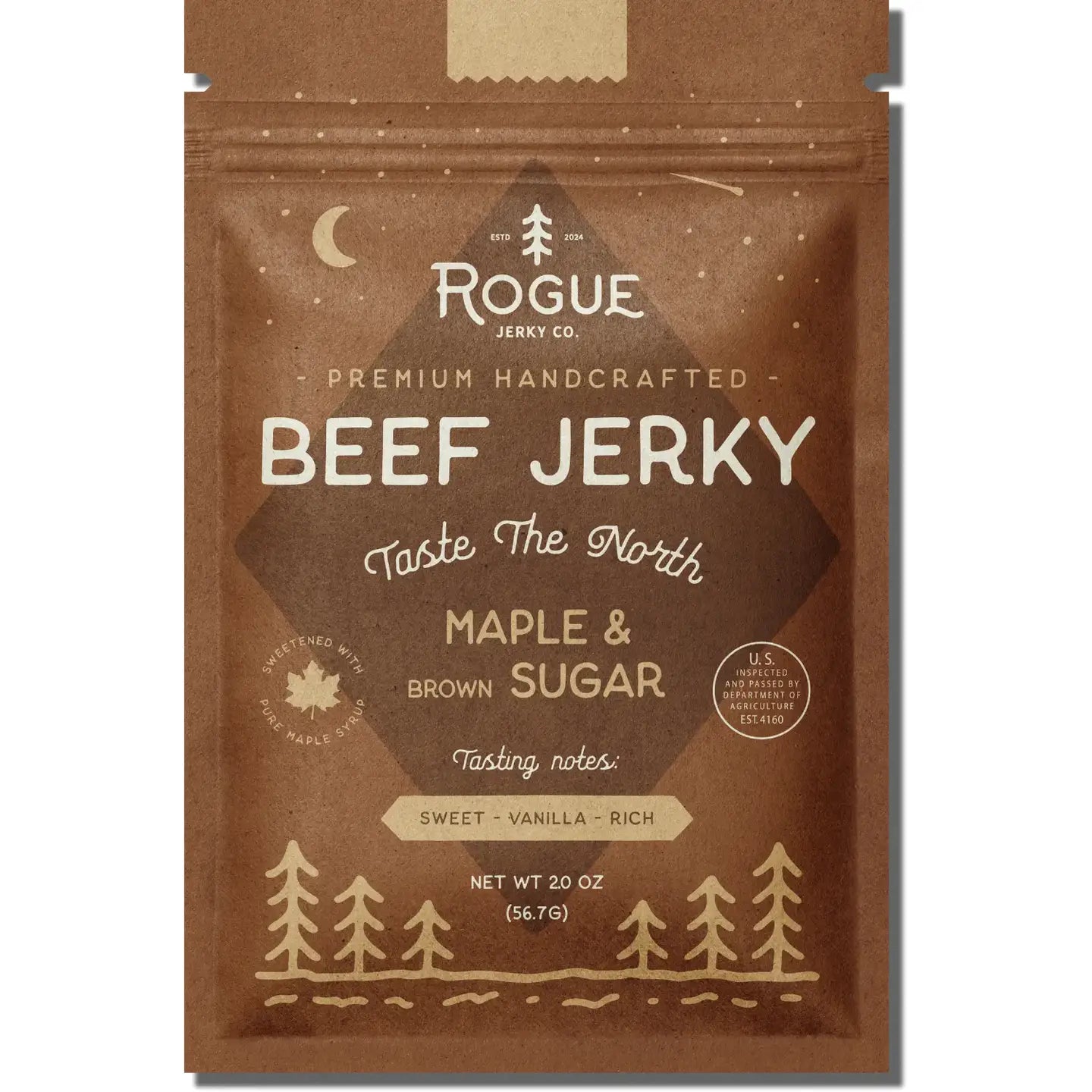 Rogue Jerky-Maple and Brown Sugar