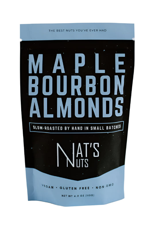 Maple Bourbon Almonds