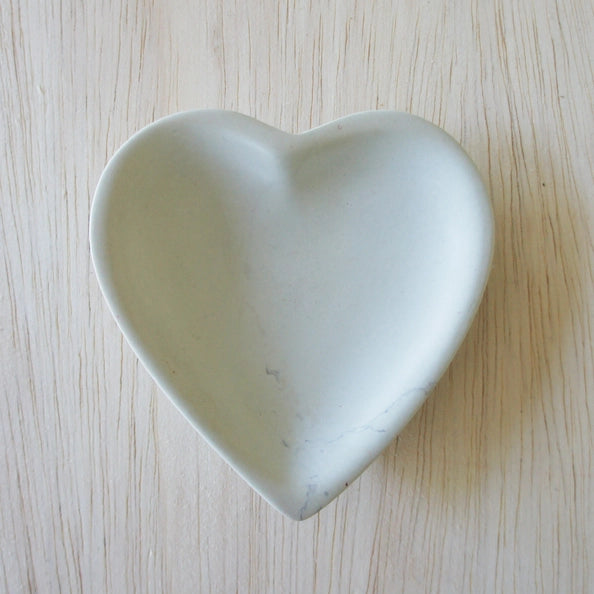 Stone Heart Dish, Fair Trade made in Kenya (large)