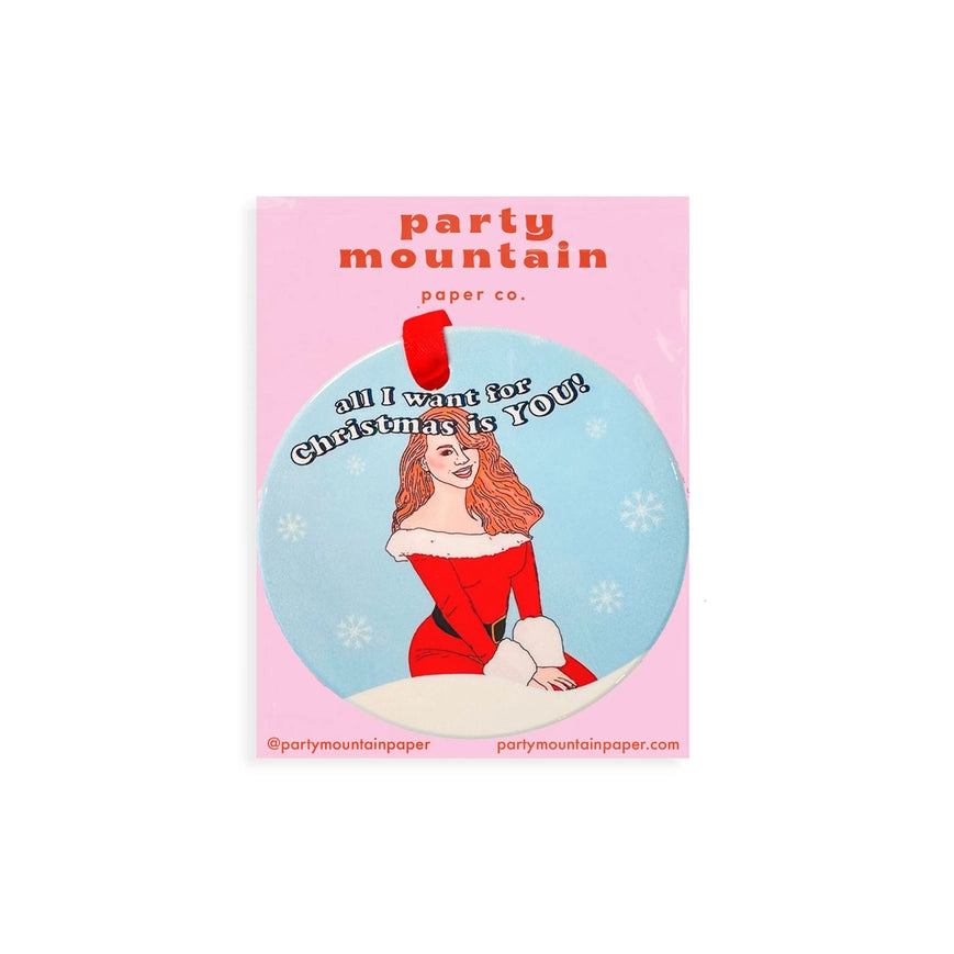 Mariah Christmas Ornament