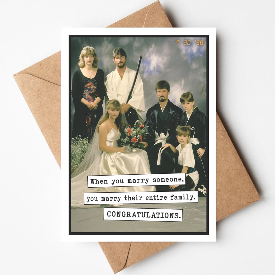 When You Marry Someone Card