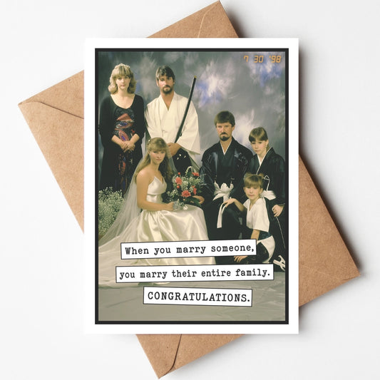 When You Marry Someone Card