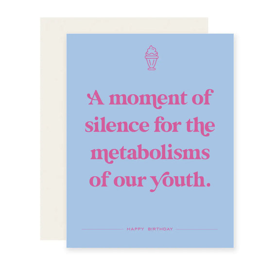 Metabolisms Greeting Card