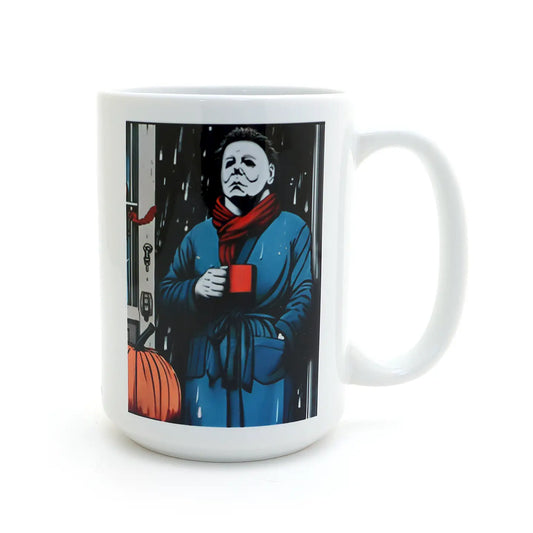 Michael Myers Mornings Are Murder Mug