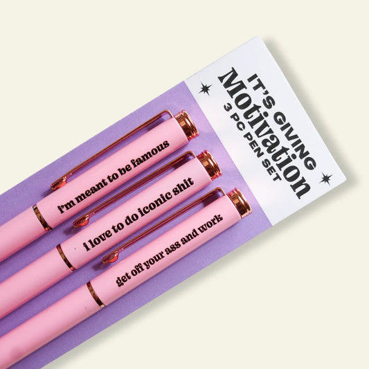 Motivation Pen Set