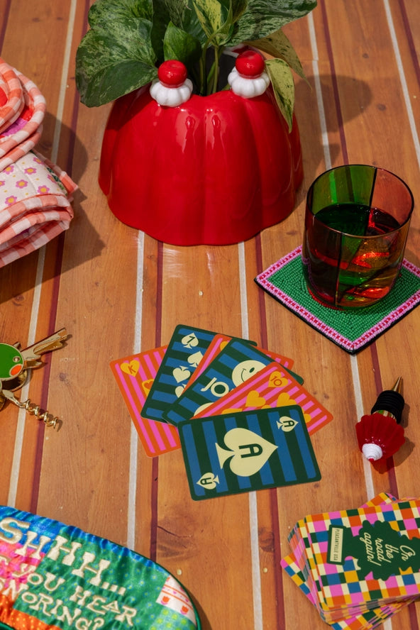 On the Road Again Waterproof Playing Cards