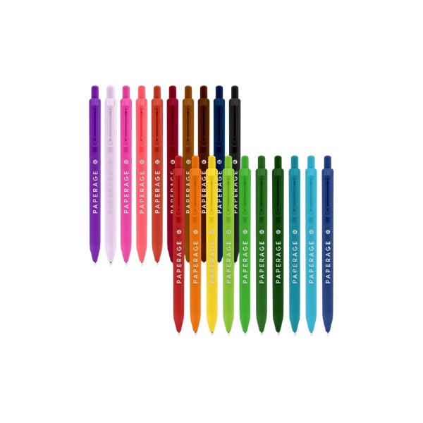 Retractable Gel Pens-20 Color Pack