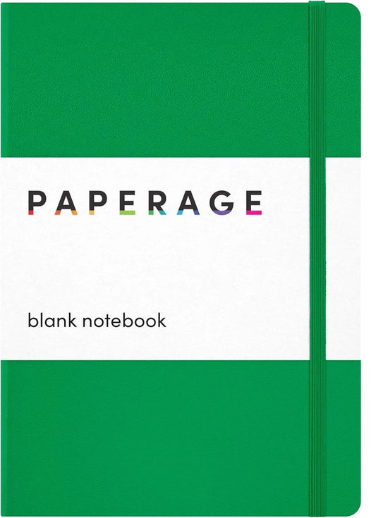 Casebound Blank Journal-Green