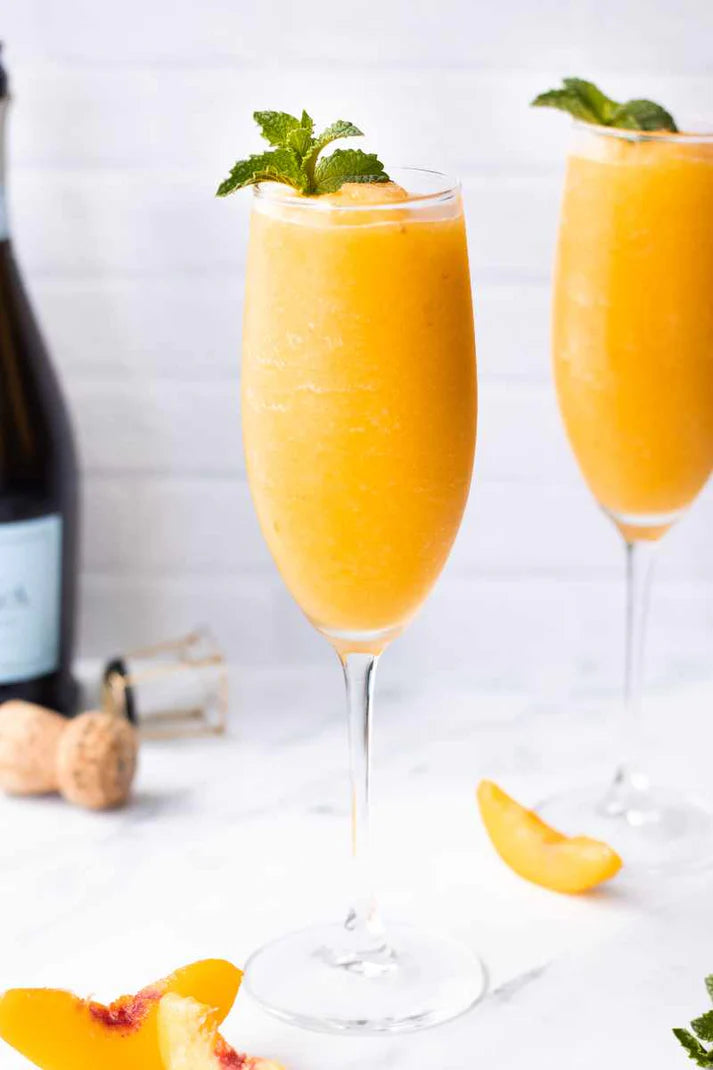 Craft Cocktail Slush-Peach Bellini