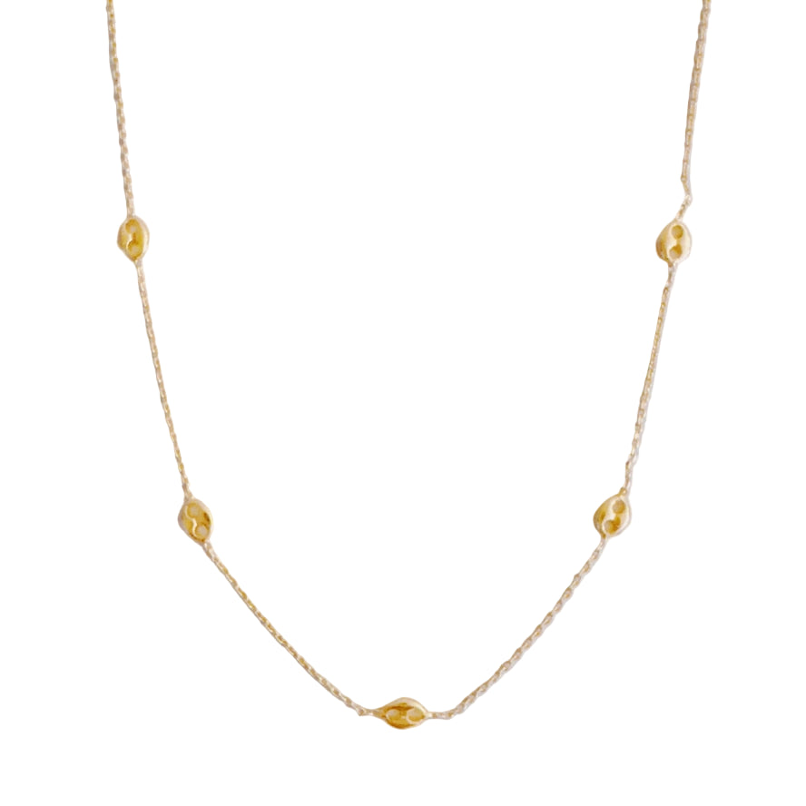 Petite Horsebit Station Necklace