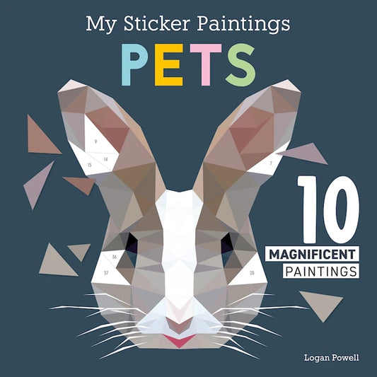 My Sticker Paintings Book- Pets