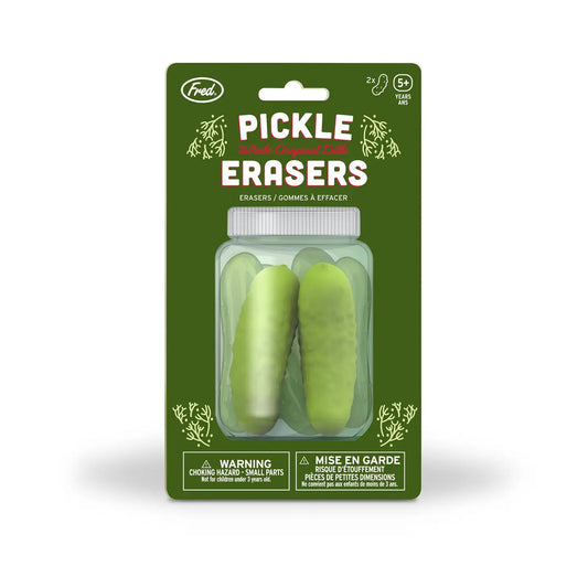 Pickle Erasers