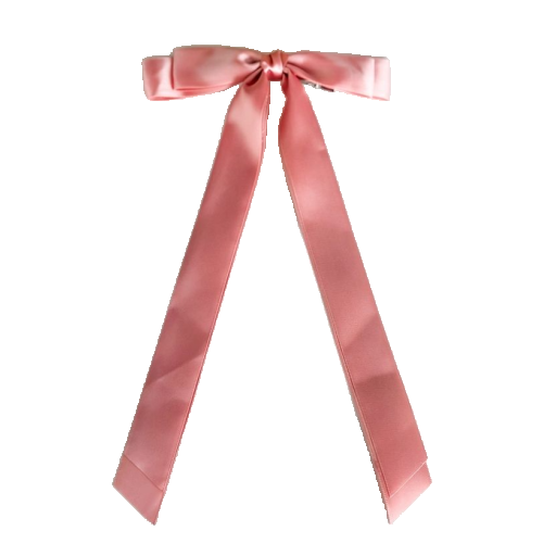 Classic Bow With Clip- Pink