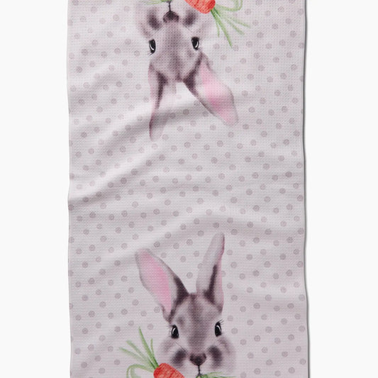 Geometry Tea Towel-Polka Dot Bunny
