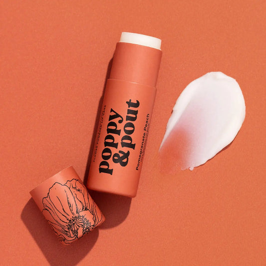 Poppy and Pout- Pomegranate Peach