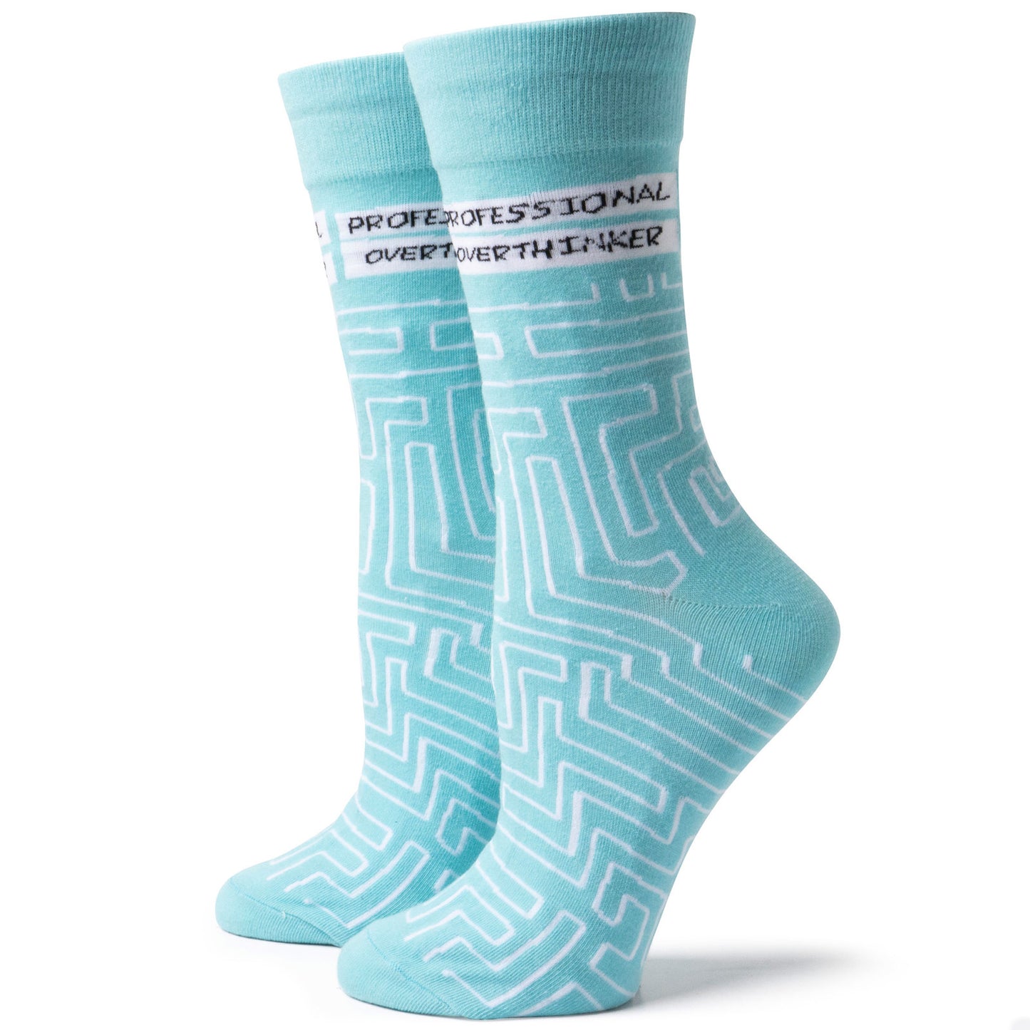 Funny Socks-Professional Overthinker (large feet)