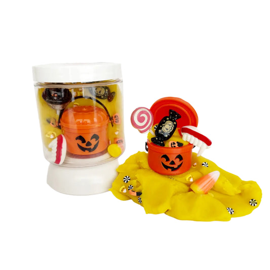 Trick Or Treat Mini Dough To Go- Pumpkin