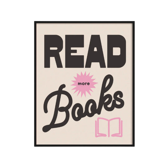 Read More Books Art Print, Unframed 5x7