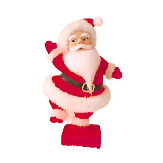 Retro Dancing Santa