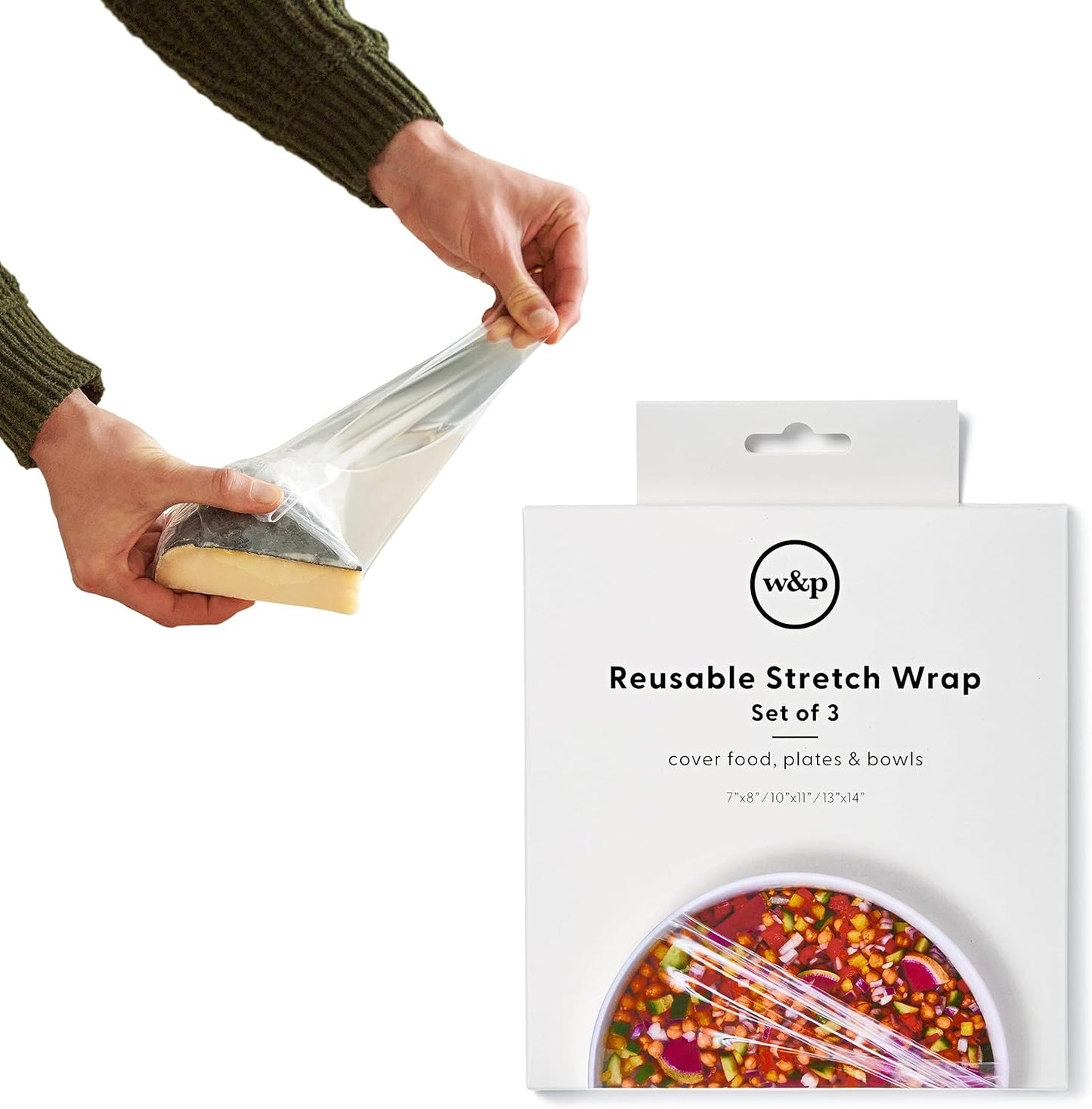 Reusable Stretch Wrap Set of 3