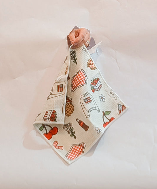 Summer Social: Double-Sided Washcloth