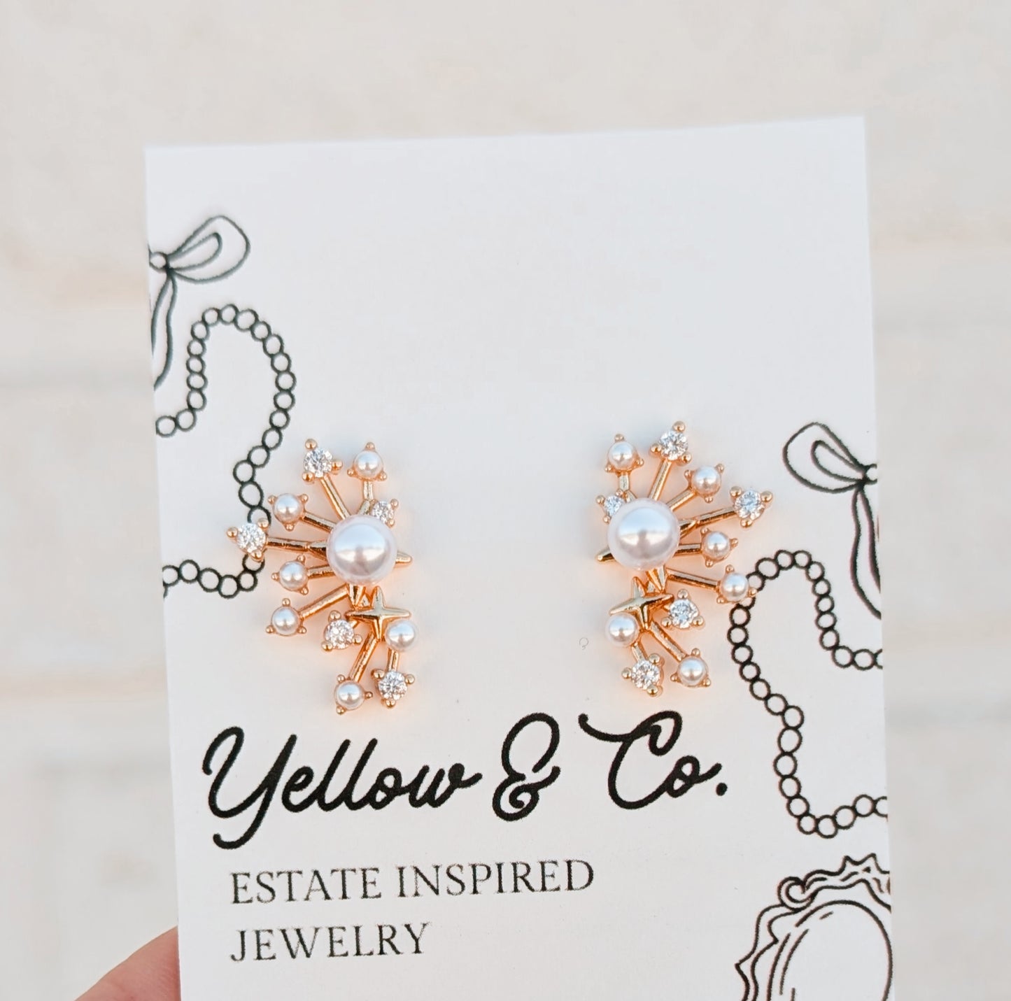 Dorothy Vintage Inspired Stud Earrings