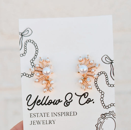 Dorothy Vintage Inspired Stud Earrings