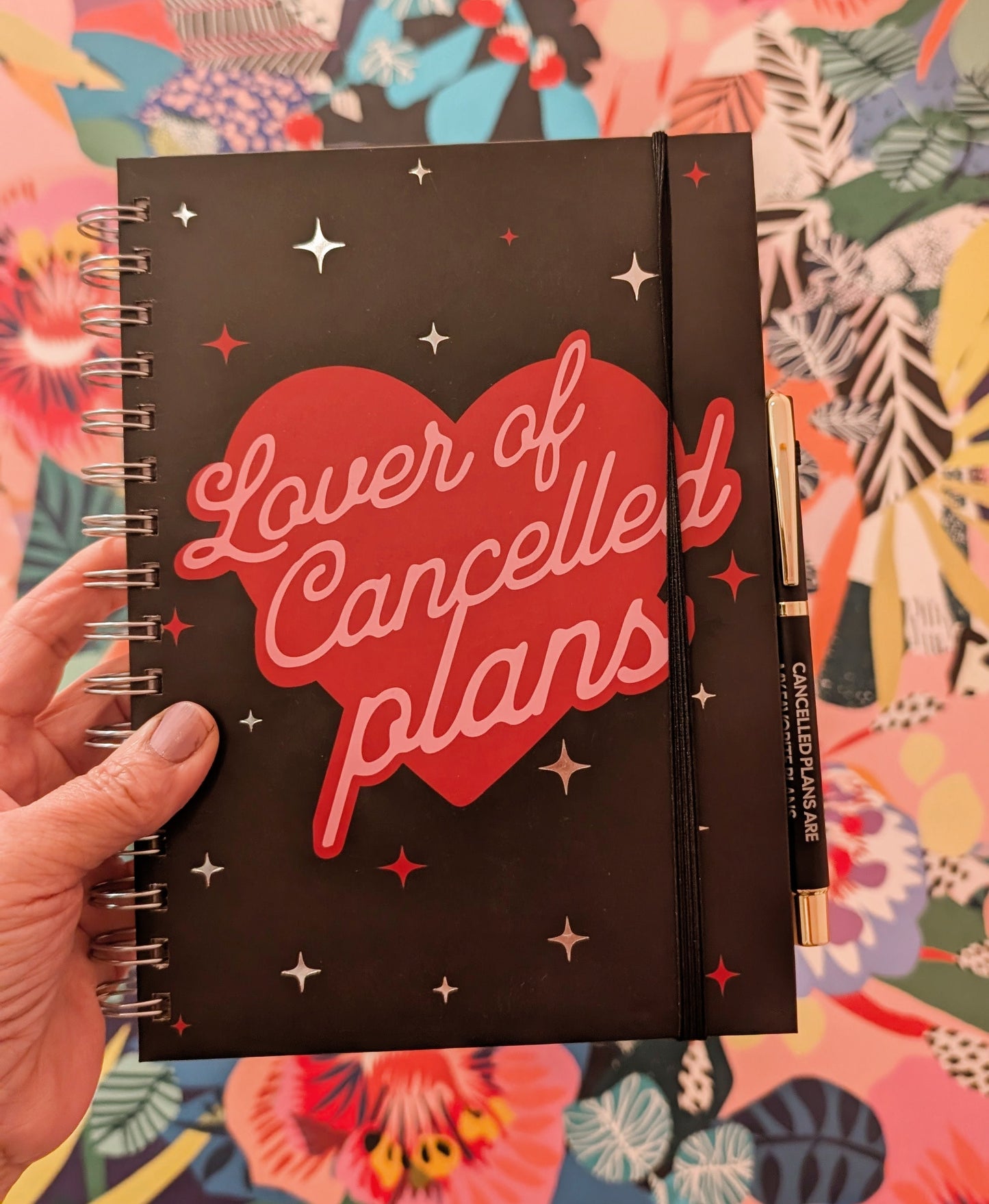 Lover Of Cancelled Plans Journal with Pen