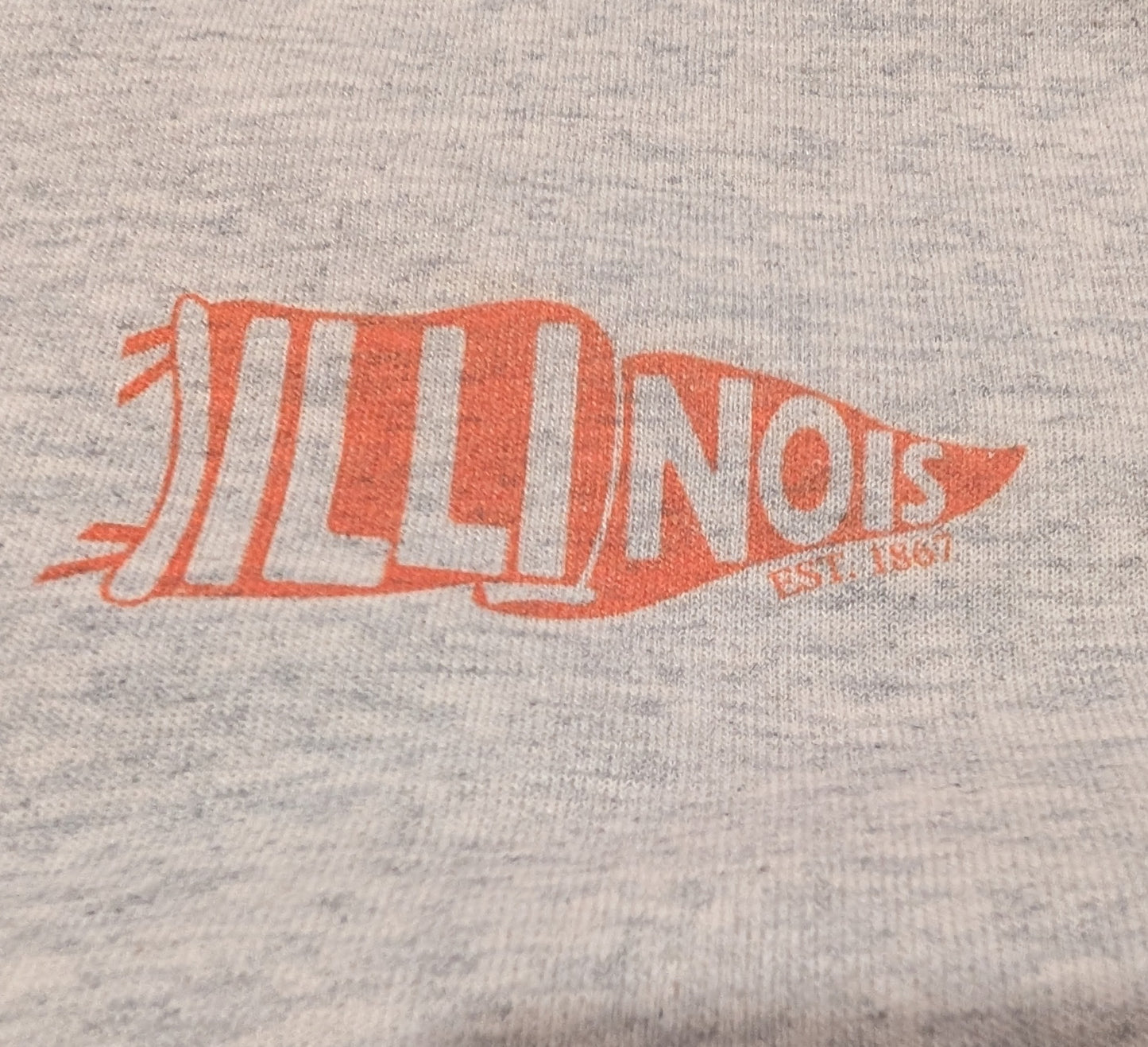 Illinois Pennant Flag Sweatshirt