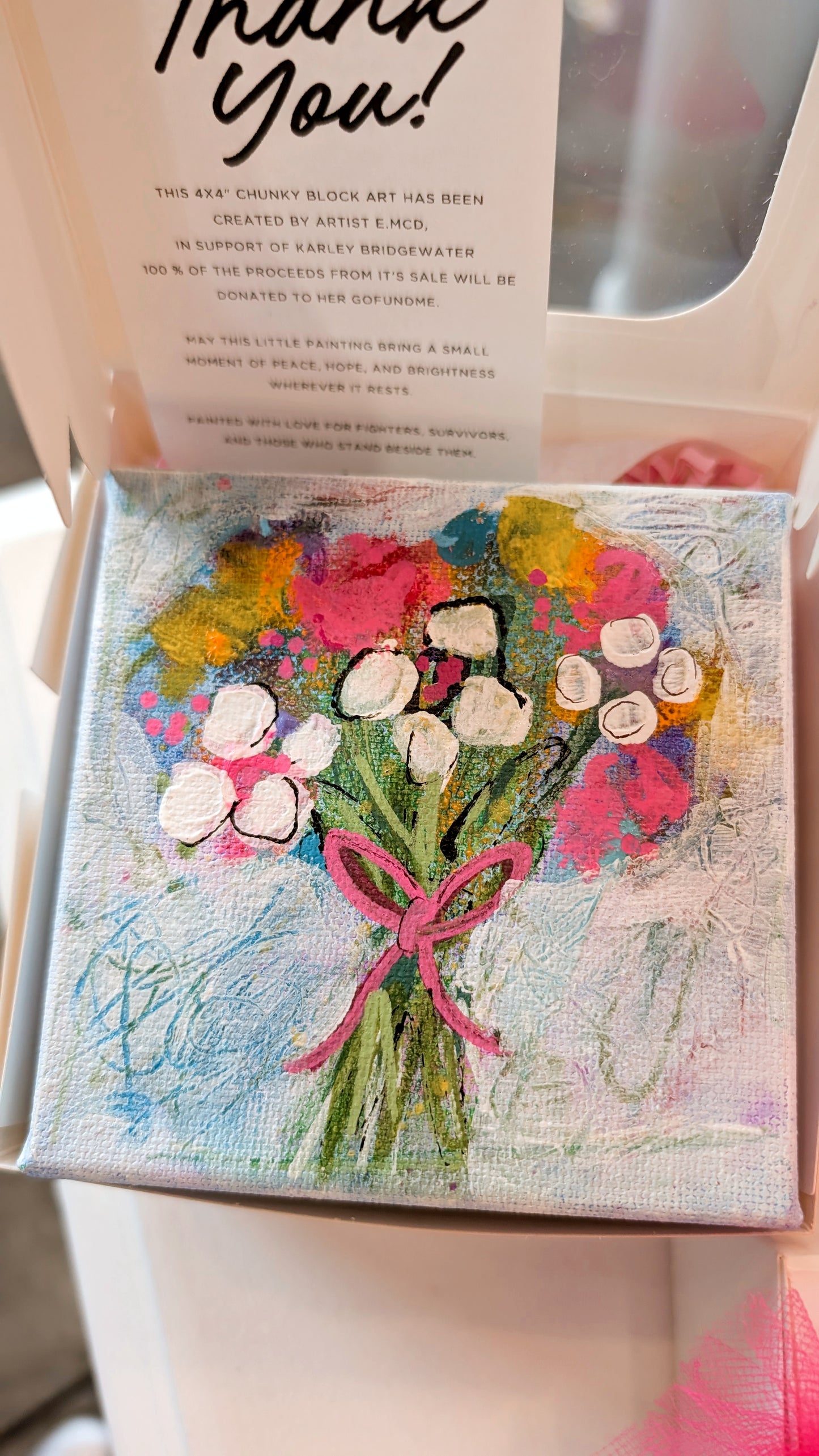Karley B. Boxed Painting