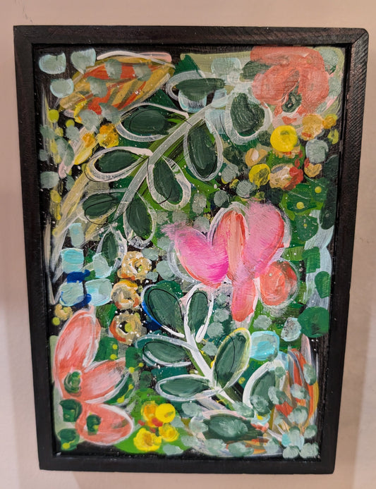 In My Peaceful Garden-Art by E. McD