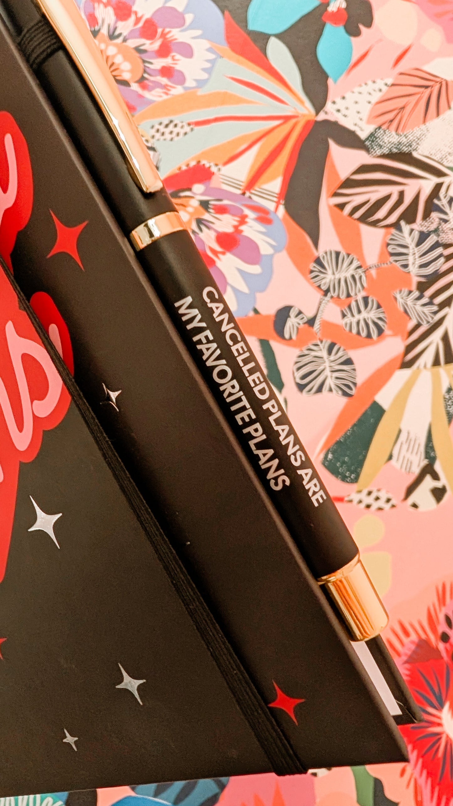 Lover Of Cancelled Plans Journal with Pen