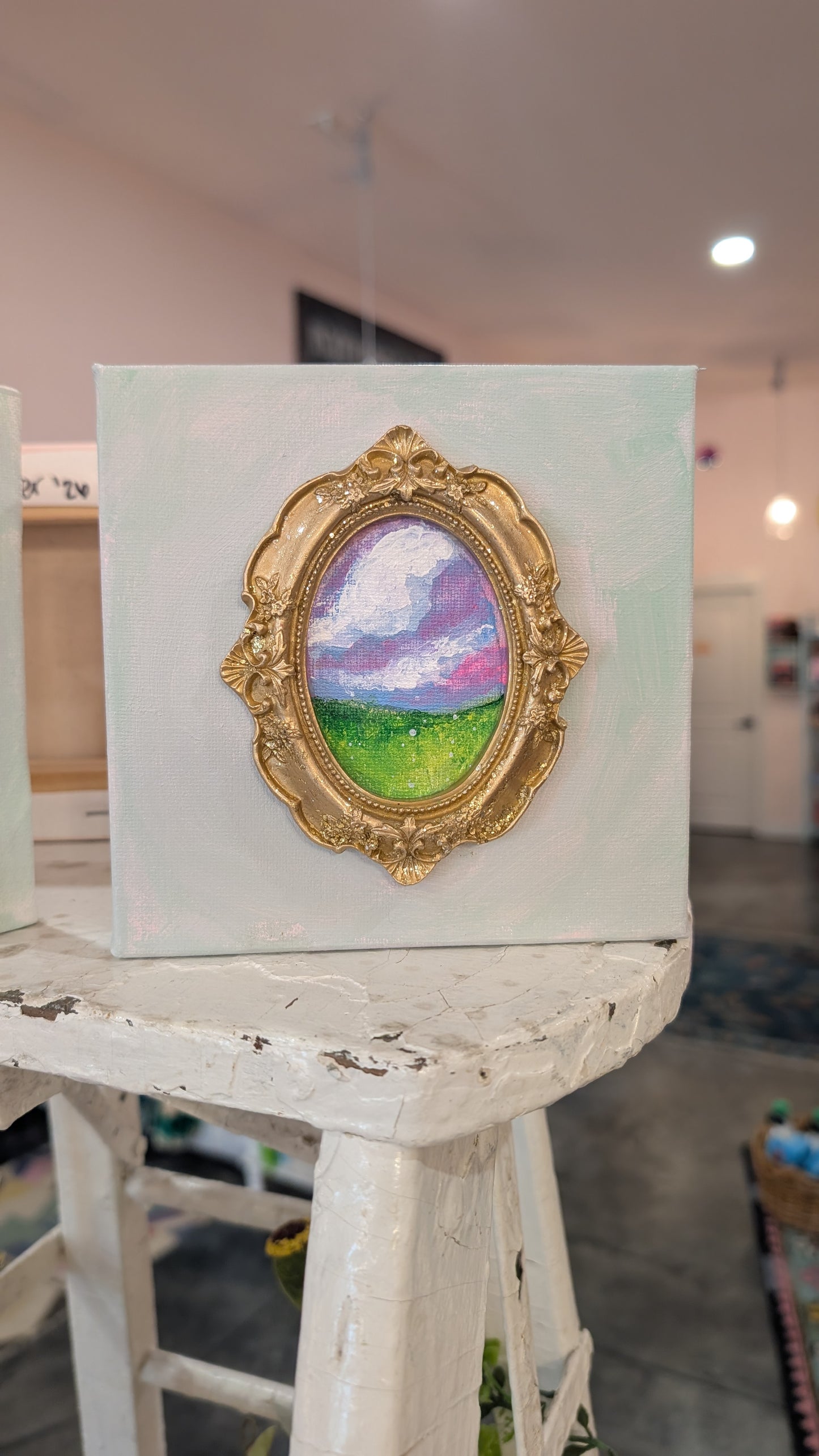 Art by E.McD-Prairie Windows (Pale Green)