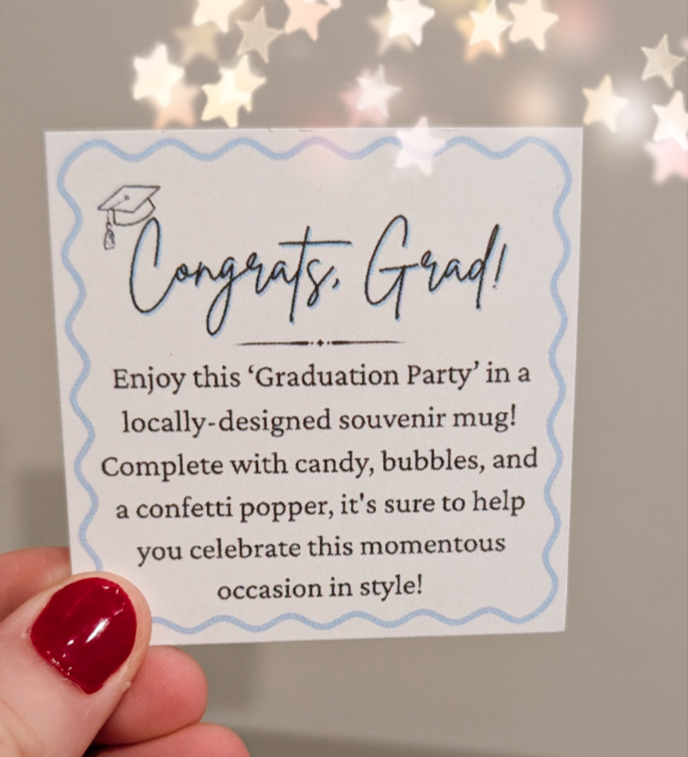 Graduation Party in a Mug