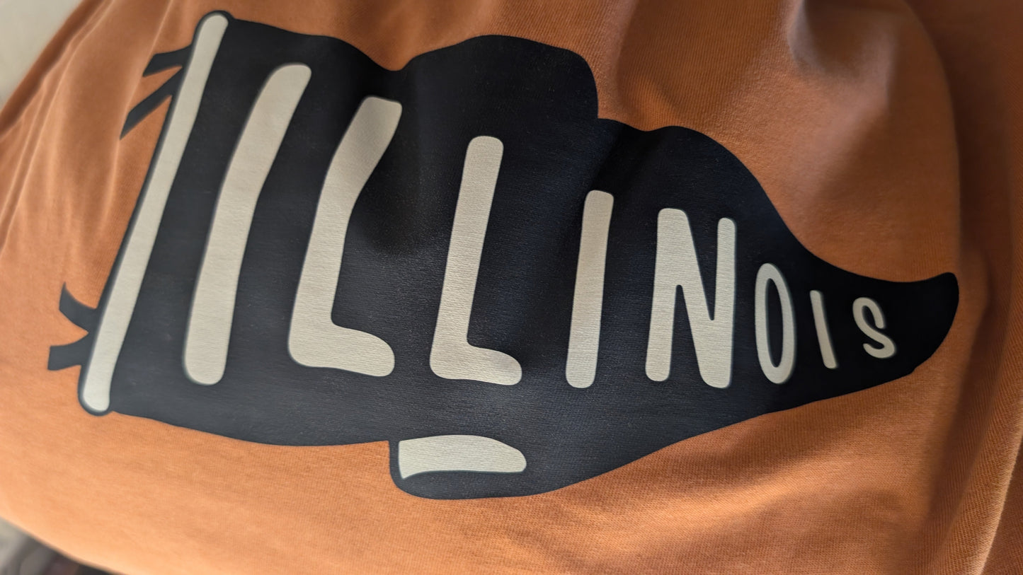 Illinois Pennant Tee
