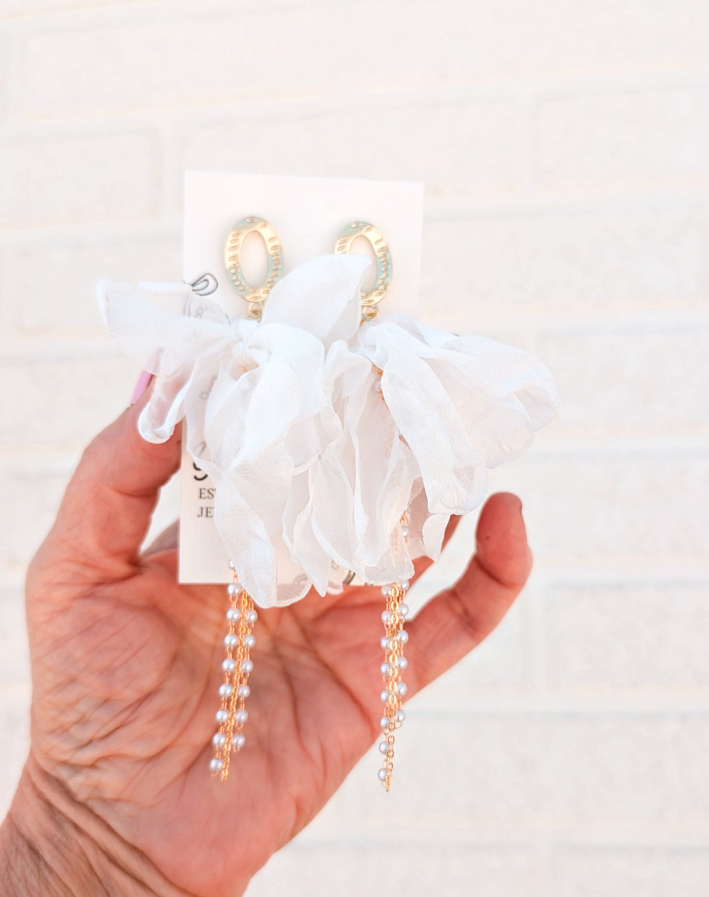 Esme Tassel Drop Earrings